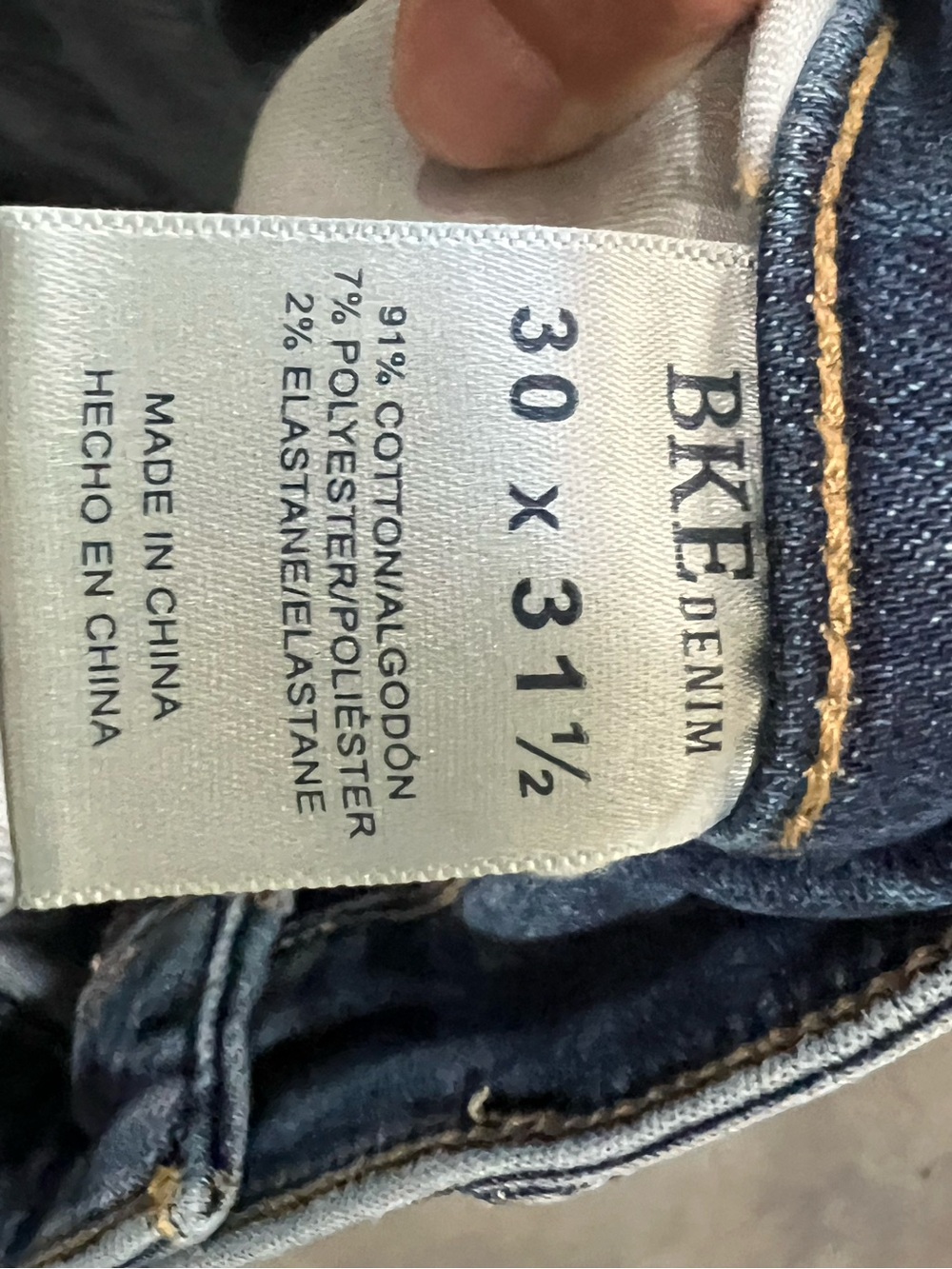 Buckle Women's Distressed Light-Medium Blue Bootcut Jeans - Picture 5 of 5